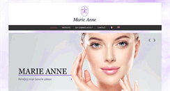 Desktop Screenshot of marie-anne-france.com